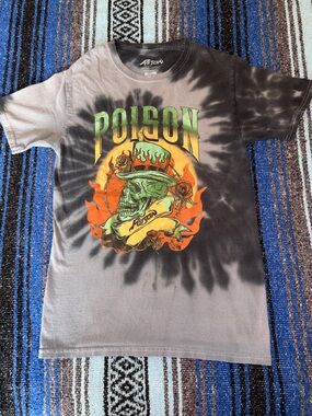 Poison Tie Dye Band Tee Shirt